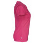 Cottover Gots T-shirt V-neck Lady Dark Cerise XXL Cottover Gots T-shirt V-neck Lady Dark Cerise XXL