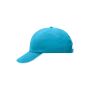 6 Panel Raver Sandwich Cap turquoise/white one size