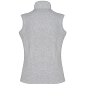 Bodywarmer van microfleece dames Ash Heather 4XL Bodywarmer van microfleece dames Ash Heather 4XL