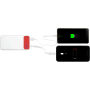 Powerbank SILICON VALLEY rood, wit