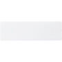 Ellison 15 cm kunststof liniaal met papieren inlay - Wit