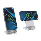 Magcharge 15W standaard voor magnetisch draadloos opladen, transparant