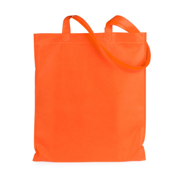 Non-woven Boodschappentas Wozzin | 70 g/m² | 36×40 cm | Lange hengsels | Oranje Non-woven Boodschappentas Wozzin | 70 g/m² | 36×40 cm | Lange hengsels | Oranje