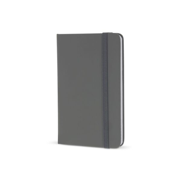 Notebook A6 PU with FSC pages - Light Grey