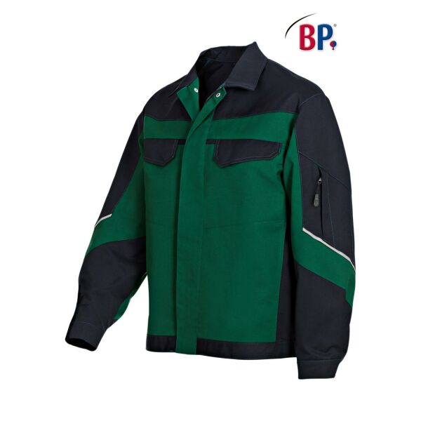 BP® Werkjack middelgroen/zwart 44/46l BP® Werkjack middelgroen/zwart 44/46l