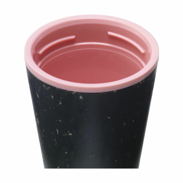Circular&Co Recycled Coffee Cup 227 ml Kaffeebecher - schwarz/rosa Circular&Co Recycled Coffee Cup 227 ml Kaffeebecher - schwarz/rosa