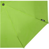 Birgit 21'' opvouwbare windproof gerecyclede PET-paraplu - Limegroen