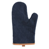 Deluxe canvas ovenhandschoen, blauw