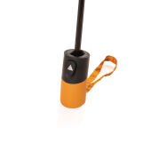 21" Impact AWARE™ 190T mini auto open paraplu, sundial oranje