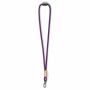 Polyester koord-keycord met bamboe plaatje