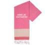 Oxious - Unique Hammamdoek - Rood, Fuchsia & Beige