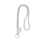 Polyester 2-kleurige koord-lanyard met full color label