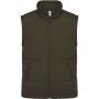 Met fleece gevoerde bodywarmer Mossy Green XS Met fleece gevoerde bodywarmer Mossy Green XS