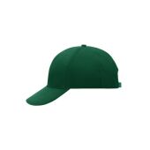 6 Panel Cap Laminated dark-green