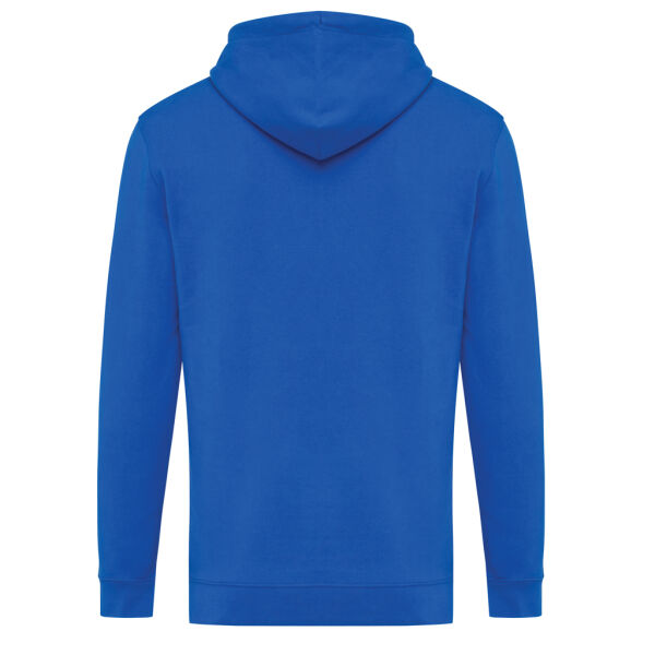 Iqoniq Jasper gerecycled katoen hoodie, royal blue (XXL)