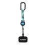 Anti-verlies intrekbare badge reel telefoonhouder met gesublimeerde band