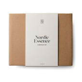 VINGA Nordic Essence ambiance set, gebroken wit, donkerbruin