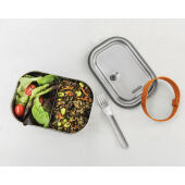 Black+Blum RVS Lunchbox Groot, oranje