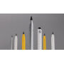 Eon RCS gerecycled aluminium infinity pen, wit