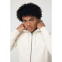 IQONIQ Abisko gerecycled katoen hoodie met rits, natural raw (XXL)