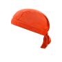 Functional Bandana Hat bright orange one size