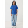 IQONIQ Sierra lichtgewicht gerecycled katoen t-shirt, royal blue (L)