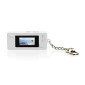Cliq it RCS gerecyclede plastic sleutelhangercamera, wit