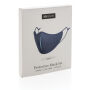 XD DESIGN Protective Mask Set, donkerblauw, blauw