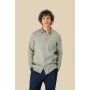 Linnen herenoverhemd Jade Green XL Linnen herenoverhemd Jade Green XL