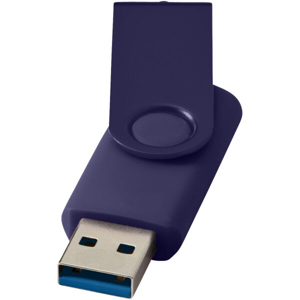 Rotate metallic USB 3.0 - Blauw - 16GB