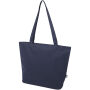 Panama GRS gerecyclede draagtas met rits 20 l - Marineblauw