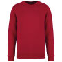 Ecologische uniseks sweater met ronde hals Hibiscus Red 3XL