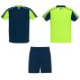Juve unisex sportset - Fluor groen/Marineblauw - 2XL Juve unisex sportset - Fluor groen/Marineblauw - 2XL