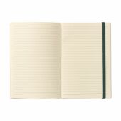 Bagasse Sugarcane Notebook A5 notitieboek - groen