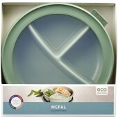 Mepal Cirqula Bento-kom (250+250+500 ml) - Saliegroen