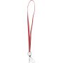 ABS 2-in-1 keycord Romario rood