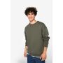 Ecologische oversized uniseks sweater met ronde hals Black XXS Ecologische oversized uniseks sweater met ronde hals Black XXS