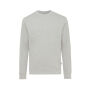 IQONIQ Denali gerecycled katoen sweater ongeverfd, heather grey (5XL)