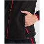 Terrano Mikrofleecejacke, unisex - blei/schwarz - M