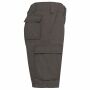 Lichte damesbermuda met diverse zakken light charcoal 42 NL (44 FR)