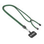 Crossbody, trendy duotone lanyard telefoonhouder van polyester Crossbody, trendy duotone lanyard telefoonhouder van polyester