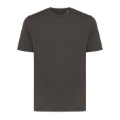 Iqoniq Sierra lichtgewicht gerecycled katoen t-shirt, antraciet (XXL)