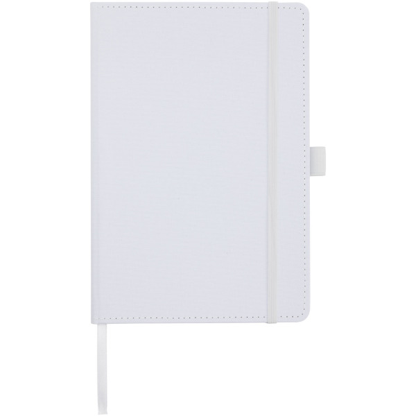 Thalaasa ocean-bound plastic hardcover notebook - White