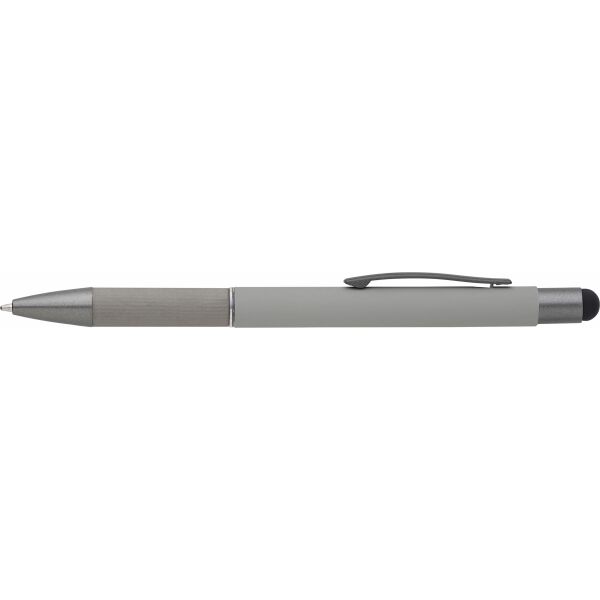 Balpen Jett | Aluminium | Stylus - grijs Balpen Jett | Aluminium | Stylus - grijs