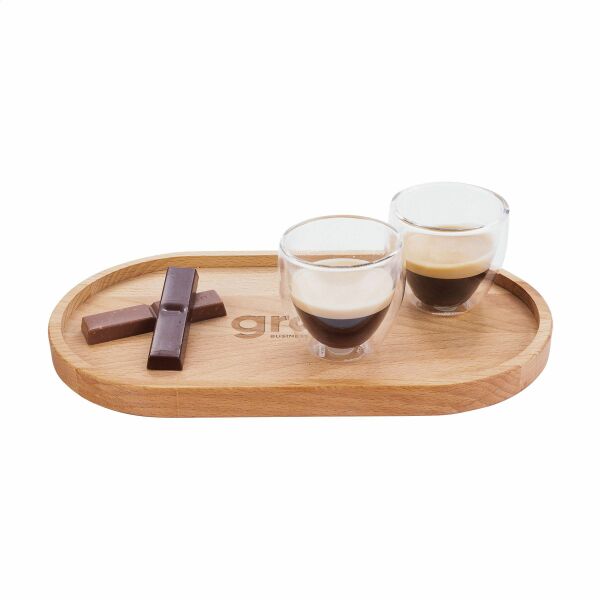 Bowls and Dishes - Puur Hout - Serveertray Ovaal 27 cm