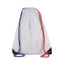 Rugzak met draagkoordjes Reflex blue/White/French red One Size