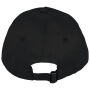 Ecologische uniseks pet met 5 panelen Black One Size