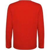 Estoril unisex T-shirt met lange mouwen - Rood - 3XL
