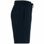 Duurzame fleece short voor heren navy XXL