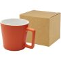 Cali keramische mok van 370 ml met matte afwerking - Oranje